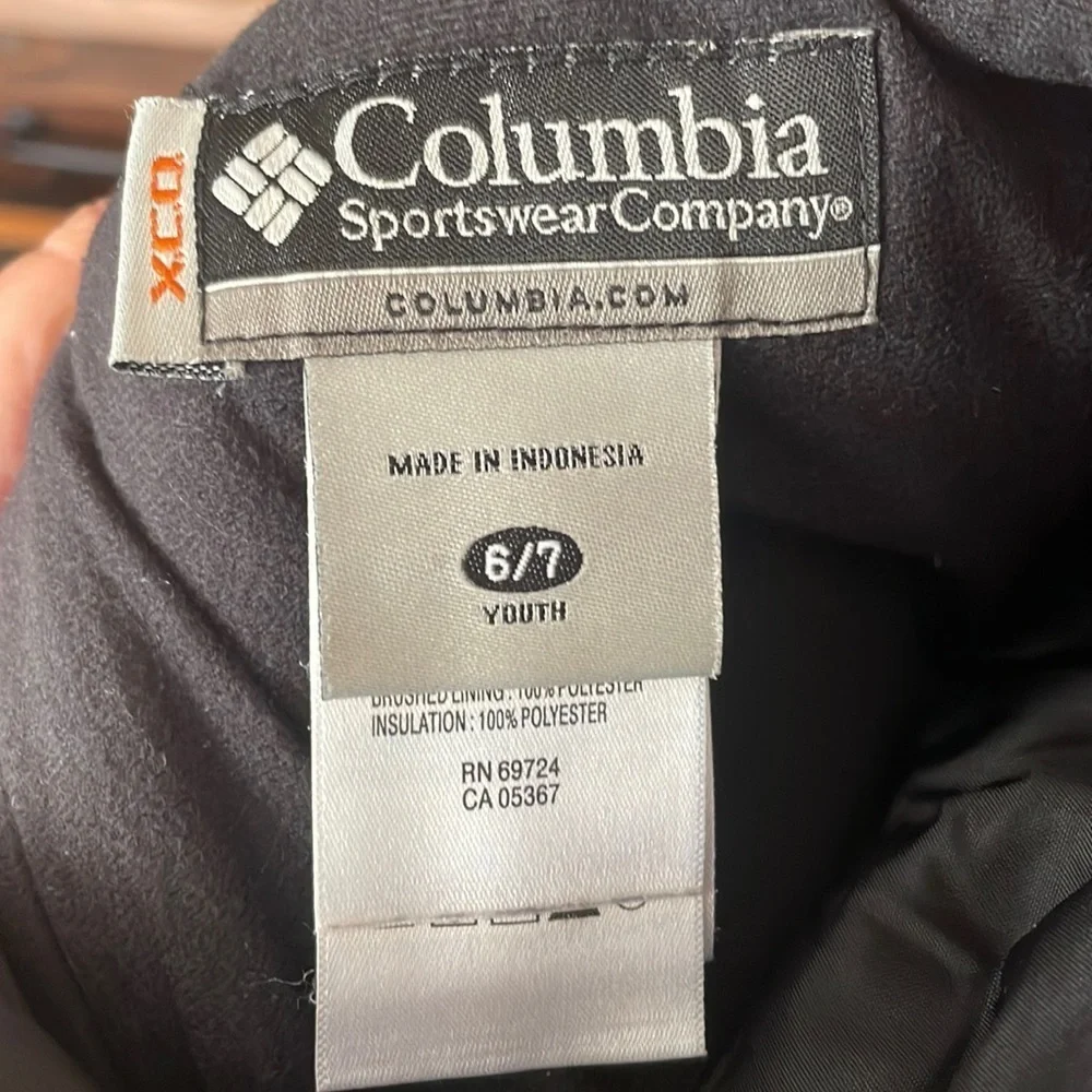 Columbia Ski Snowboarding Pants Size 6/7